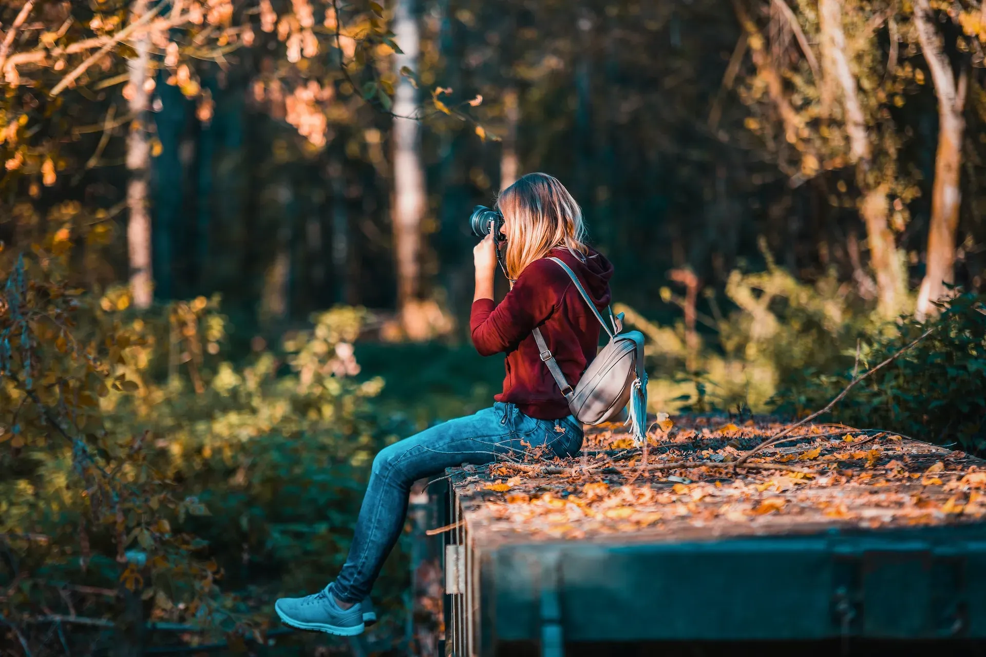 Shooting in the woods 