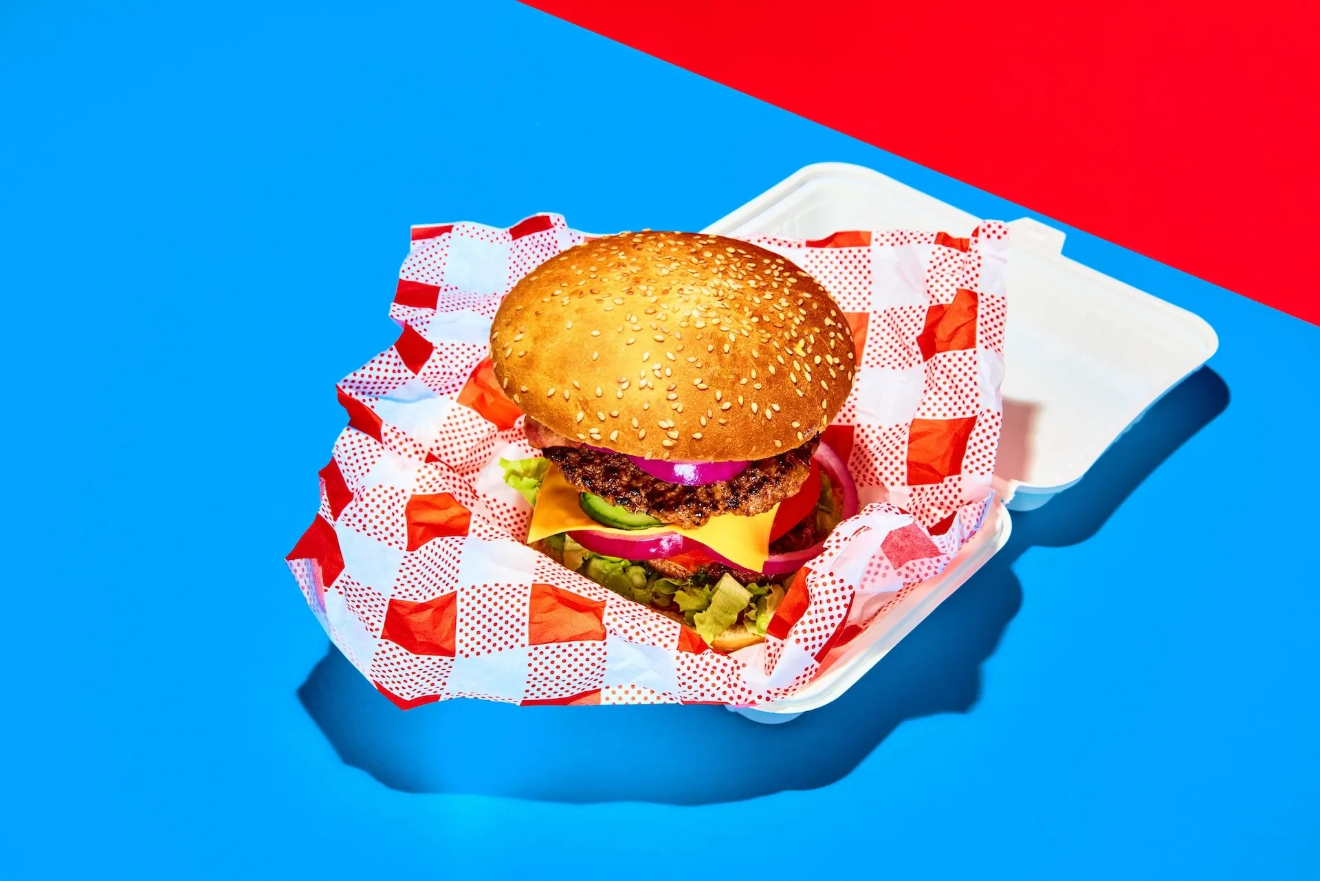 A burger